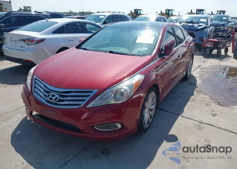 2012 Hyundai Azera z USA, uszkodzony, nr VIN KMHFH4JG5CA191057